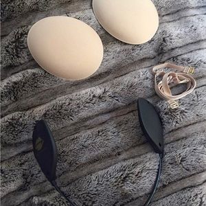 Misses kisses modest plunge backless bra